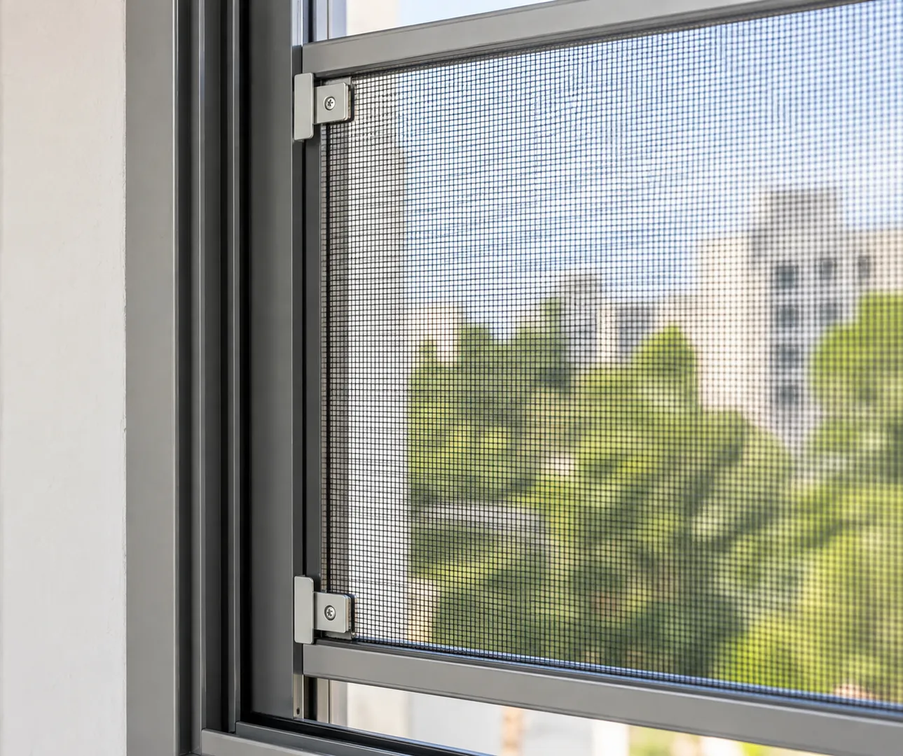 Holding Mesh for Secure Screen Installation at Home