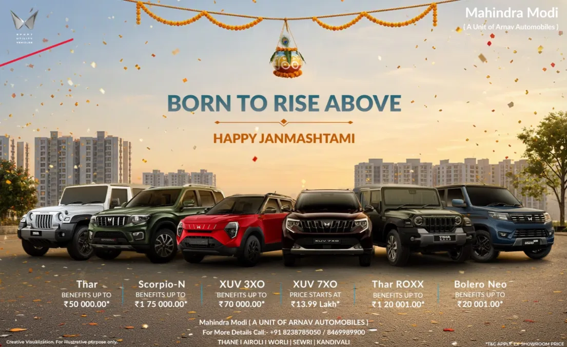 Celebrate Janmashtami with Mahindra Modi! 🪷