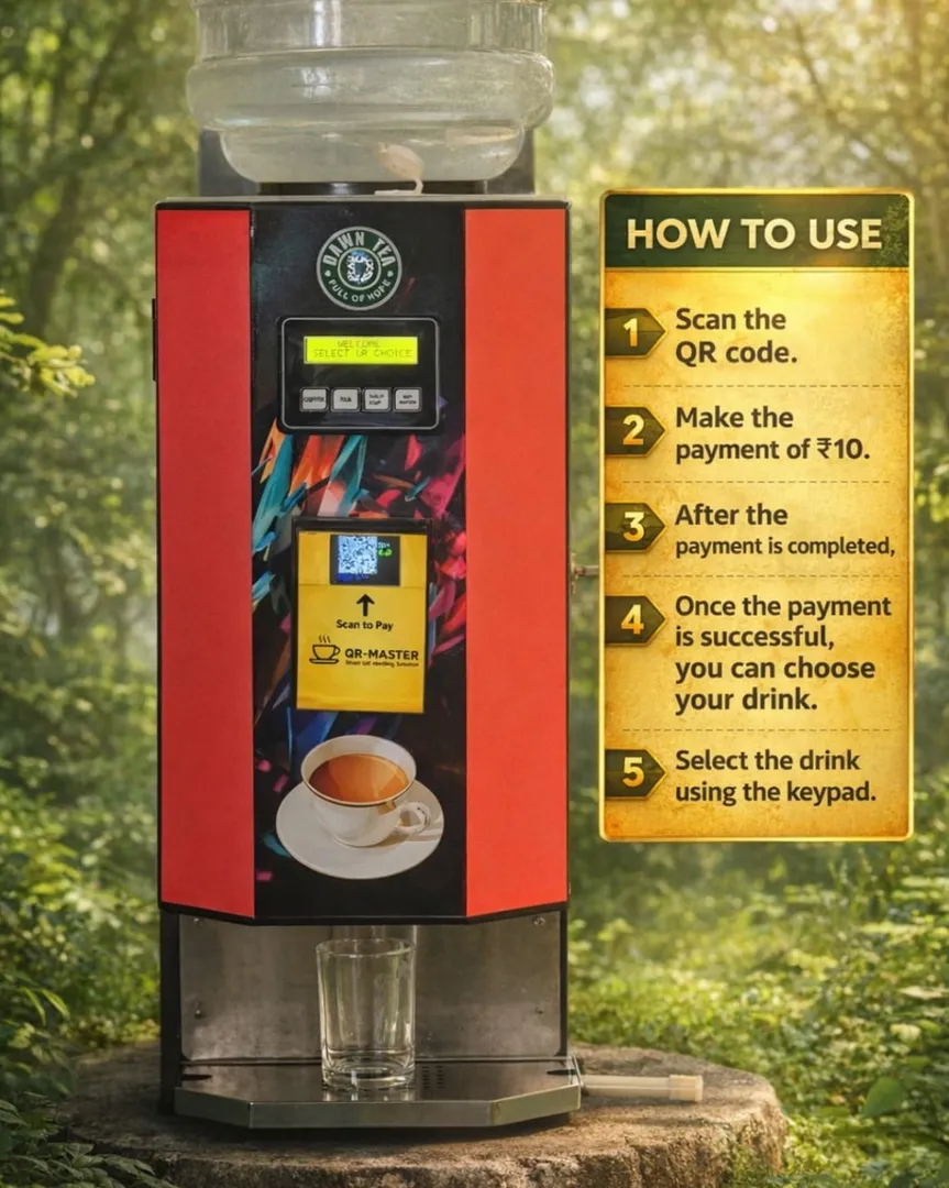 THE LEADING QR CODE VENDING MACHINE MANUFACTURER TAMILNADU