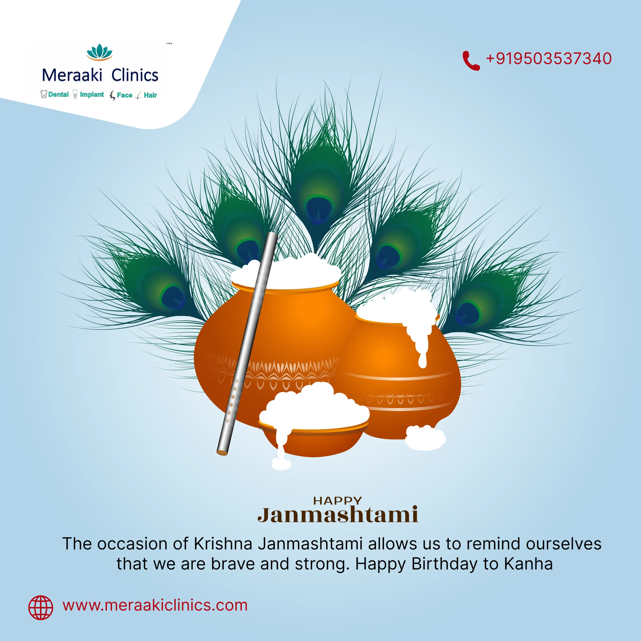 ๐๐ช Walk with faith. Act with courage. Follow the path of Dharma. This Sri Krishna Janmashtami, le...
