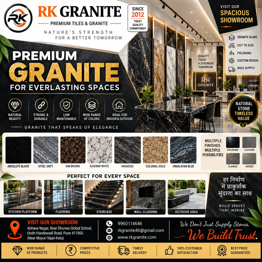 Premium Granite Supplier in Pune & Across India