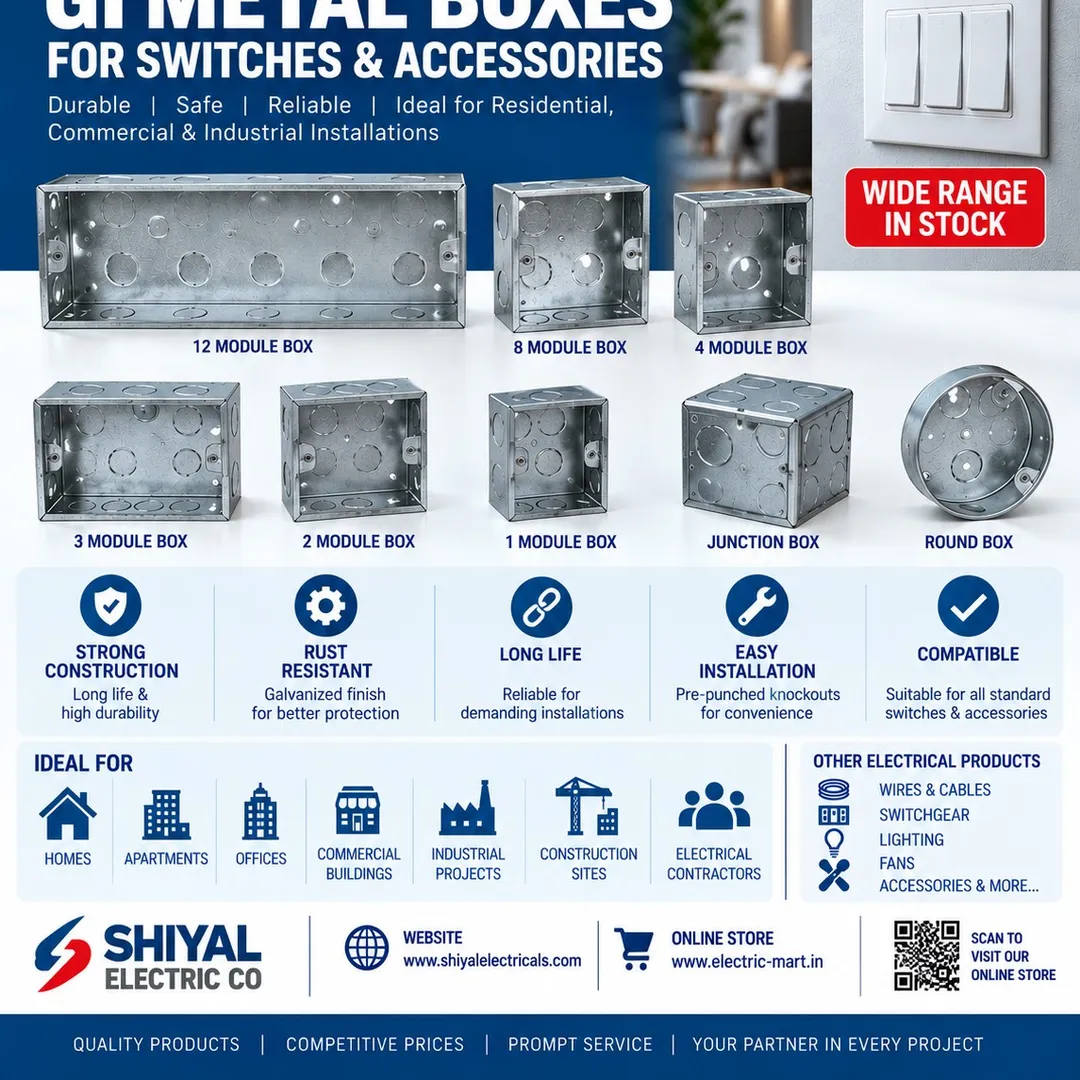 Electrical Metal boxes