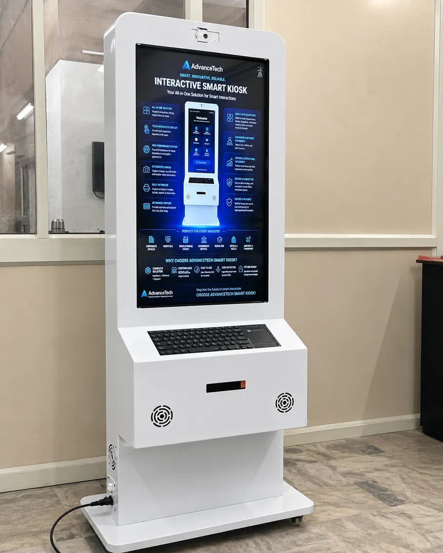 π Smart Wayfinding Kiosk | Navigate. Discover. Connect| AdvancedTech