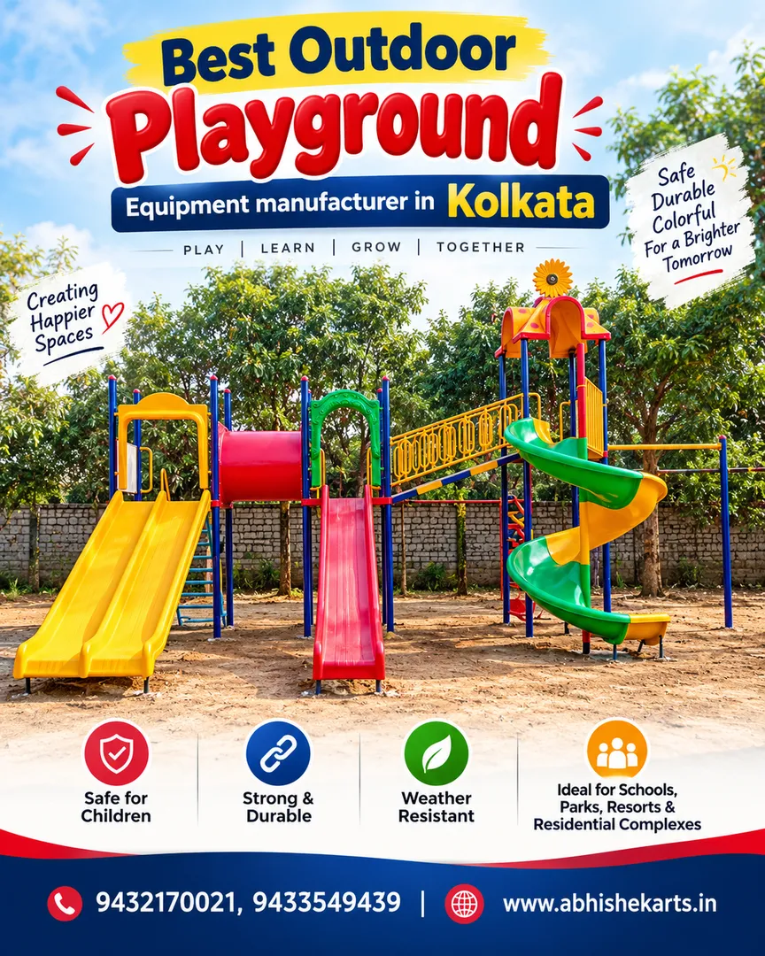 Best Outdoor Playground Equipment Manufacturer in Kolkata
