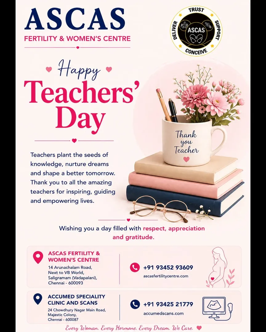 🌸Happy Teachers’ Day from ASCAS - CELEBRATING THE TEACHERS WHO SHAPE TOMMOROW🌸