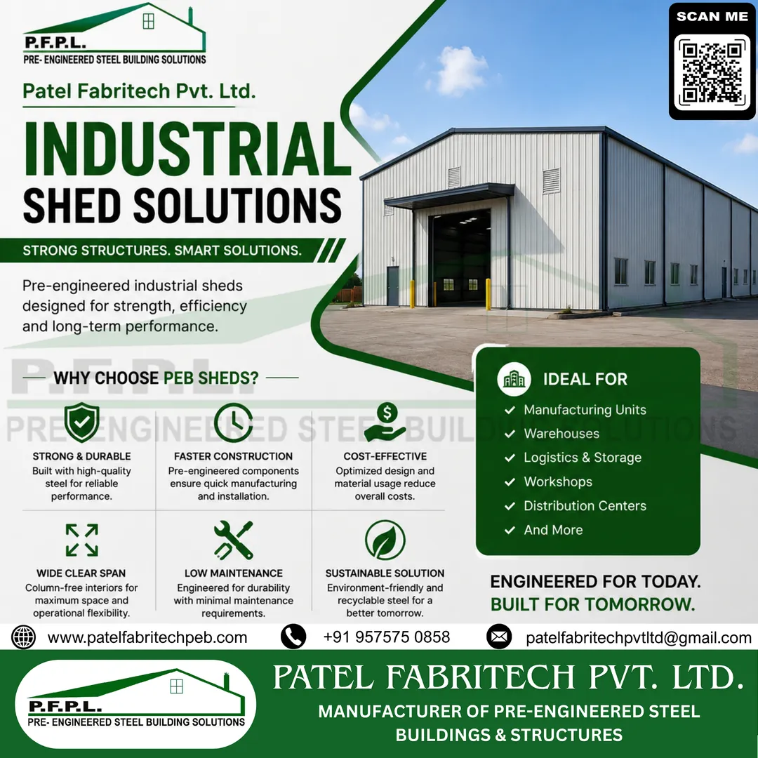 π Strong structures. Smarter industrial spaces. Built for business.