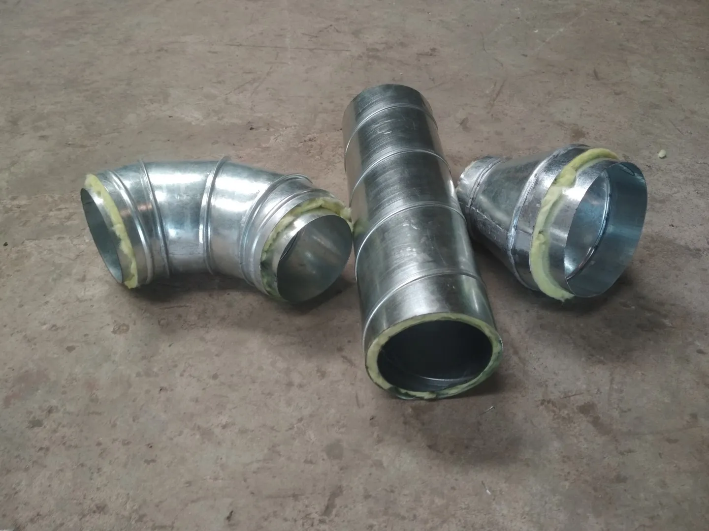 Double Wall Spiral Flat Oval Air Duct Manufacturer in Ahmedabad Gujarat India