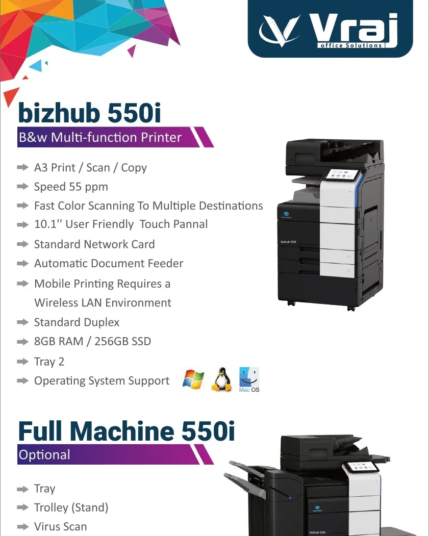 Konica Minolta Production Printer Service in Ahmedabad