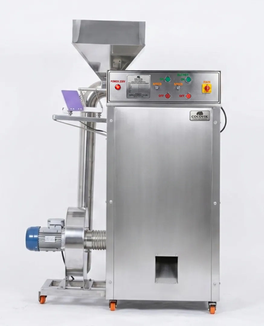 Cocoa Bean Cracker & Winnower Manufacturer in Mumbai | Sahith Engineering