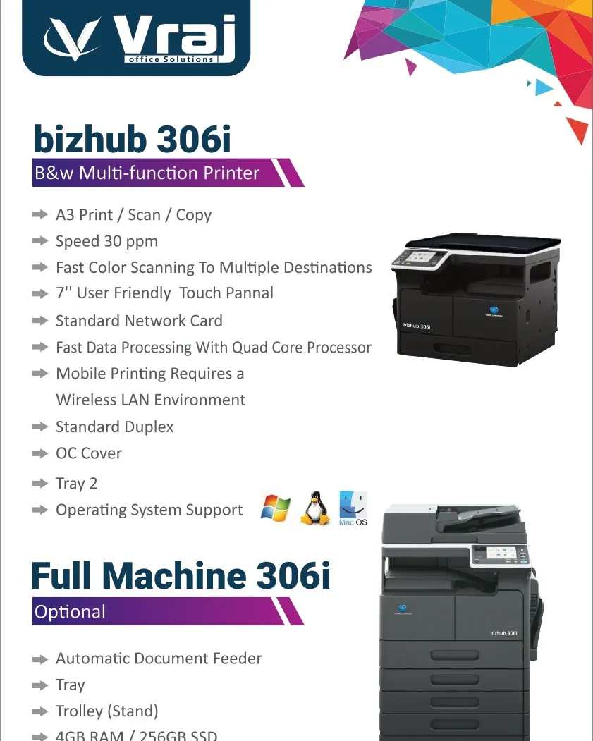 Konica Minolta Copier Rental in Ahmedabad