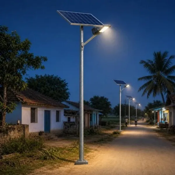 7-Meter Solar Semi-Integrated LED Street Light Pole