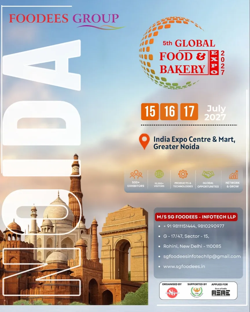 5th Global Food & Bakery Expo 2027 is a premier international platform bringing together food, baker...