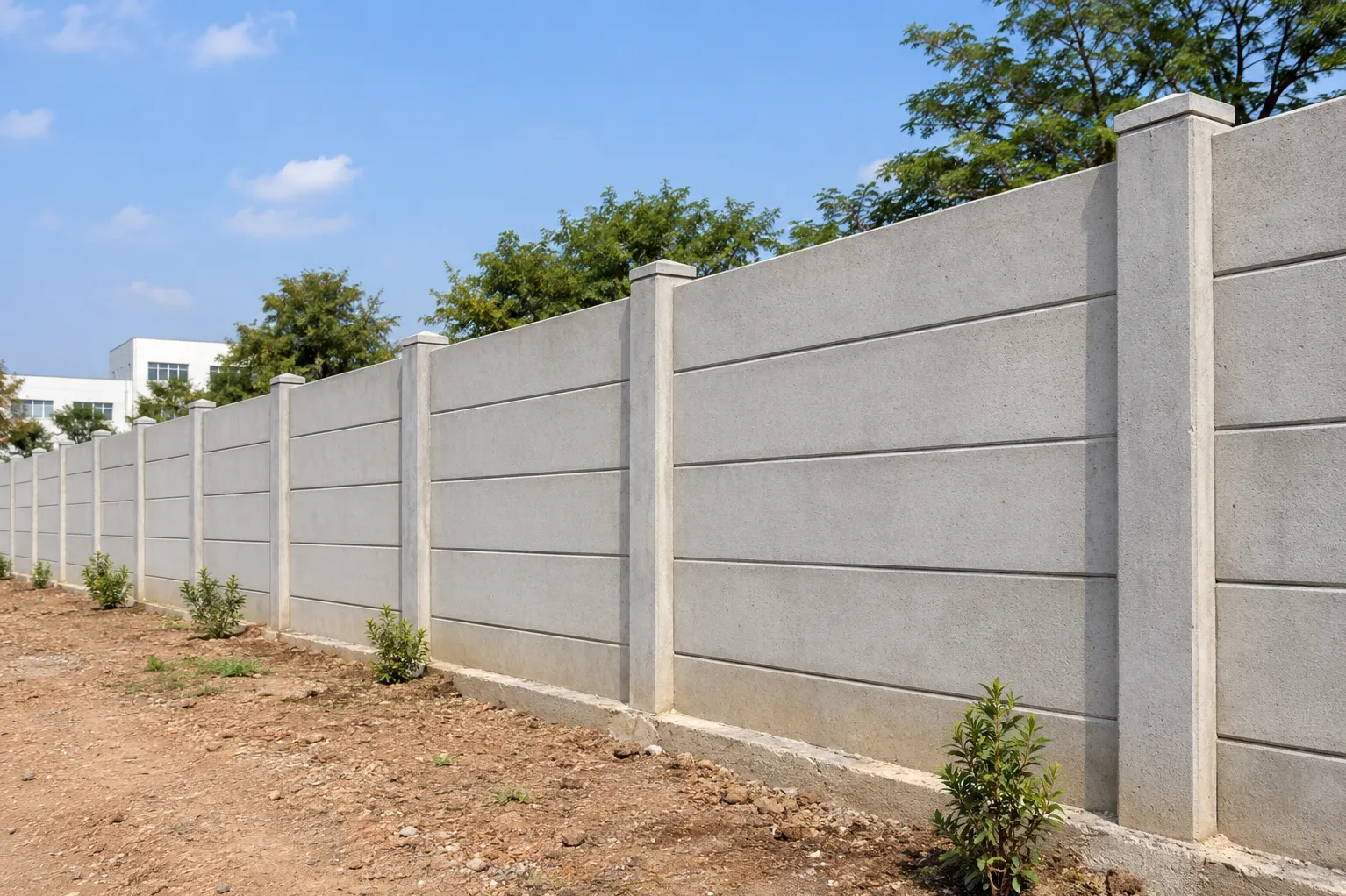 6 Feet Cement Compound Wall or Taller Boundary Which Height Is Right