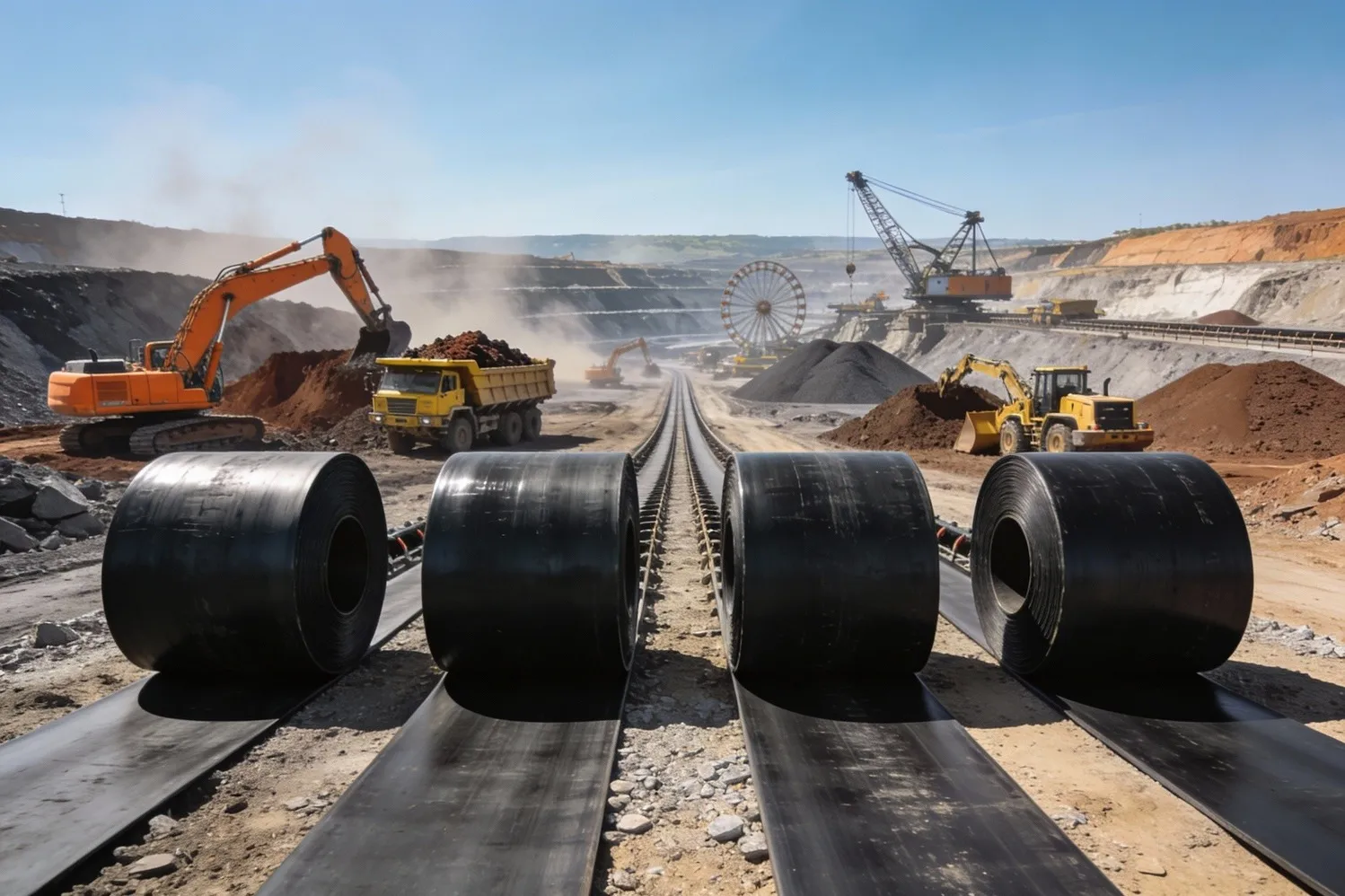 Conveyor Belt Supplier in Coimbatore | Sakthi Conveyors
