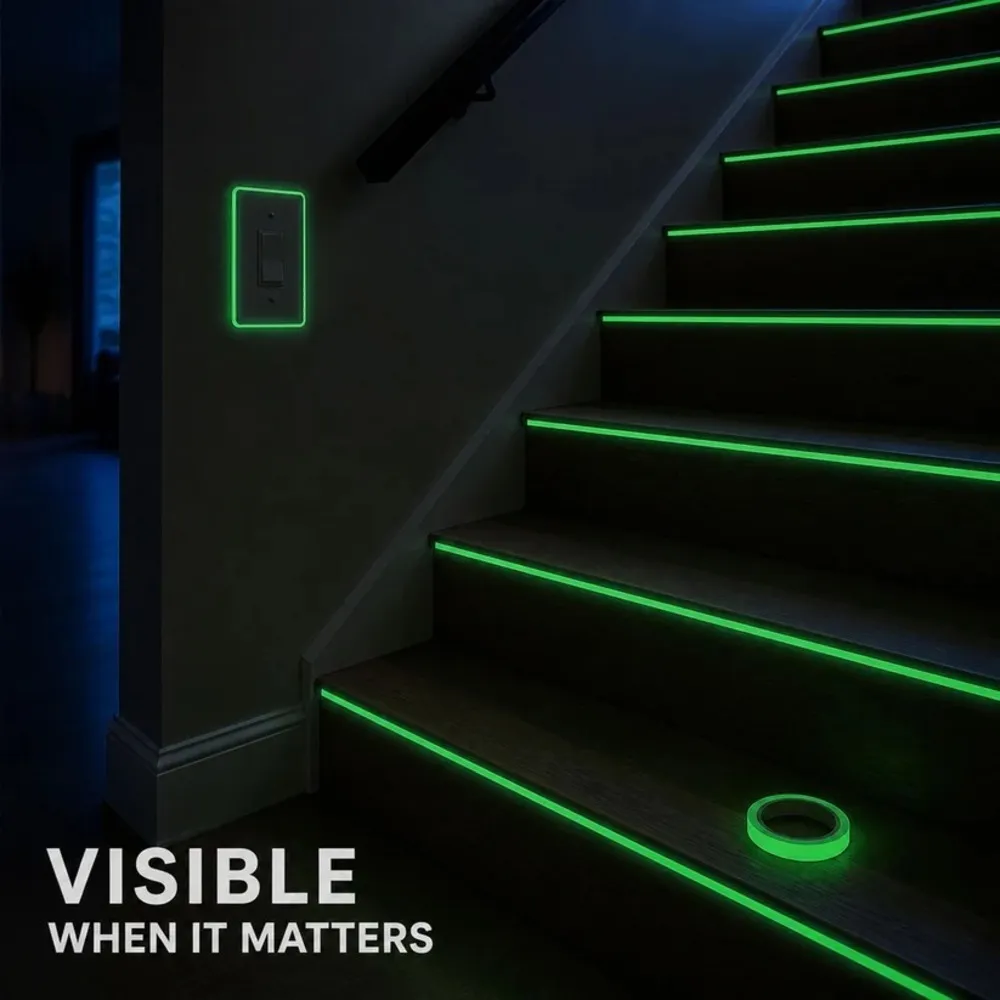 Glow in the Dark Safety Tape Wholesale Supplier Vadodara