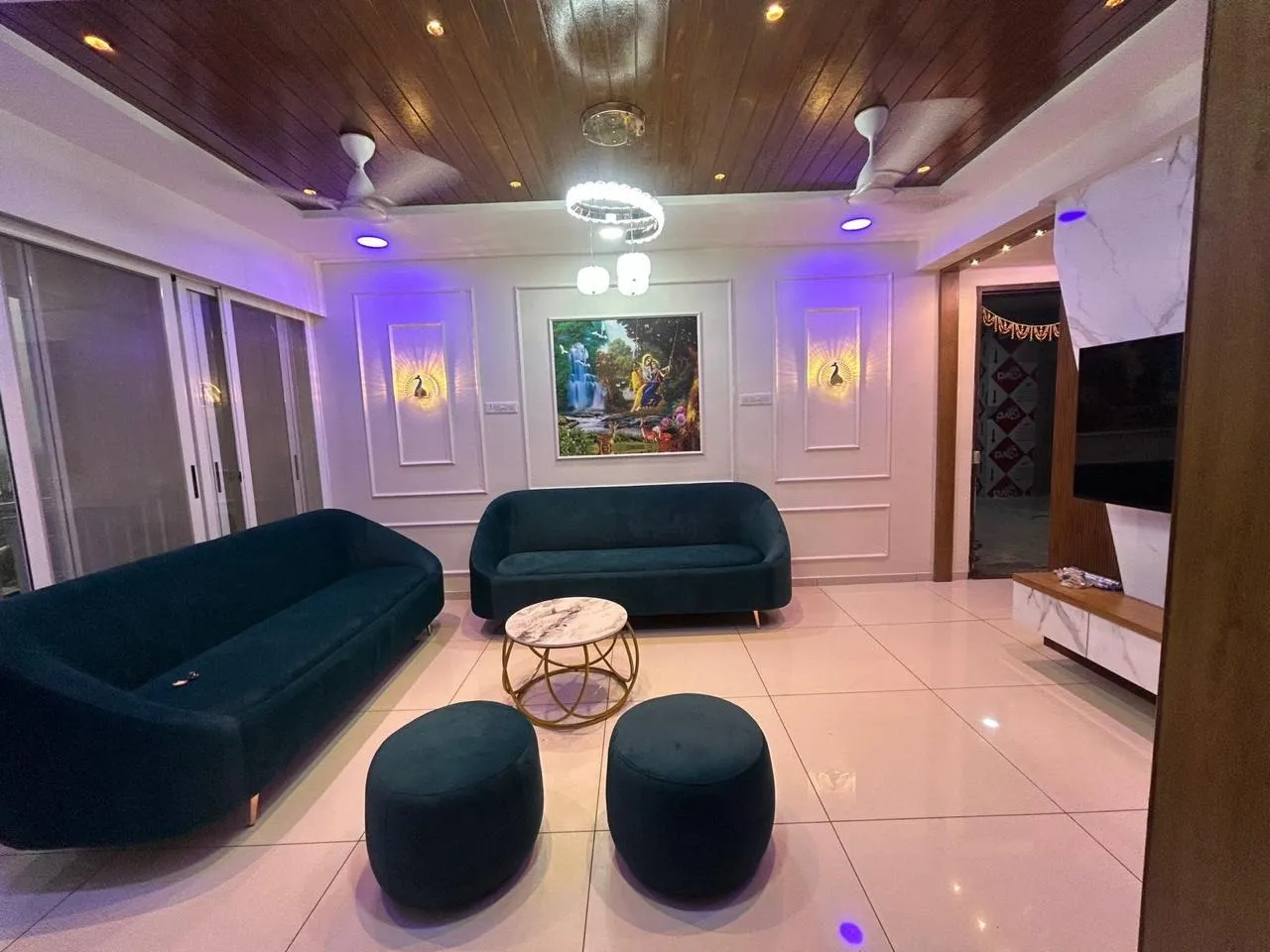 3 BHK Flat Interior In Vadodara