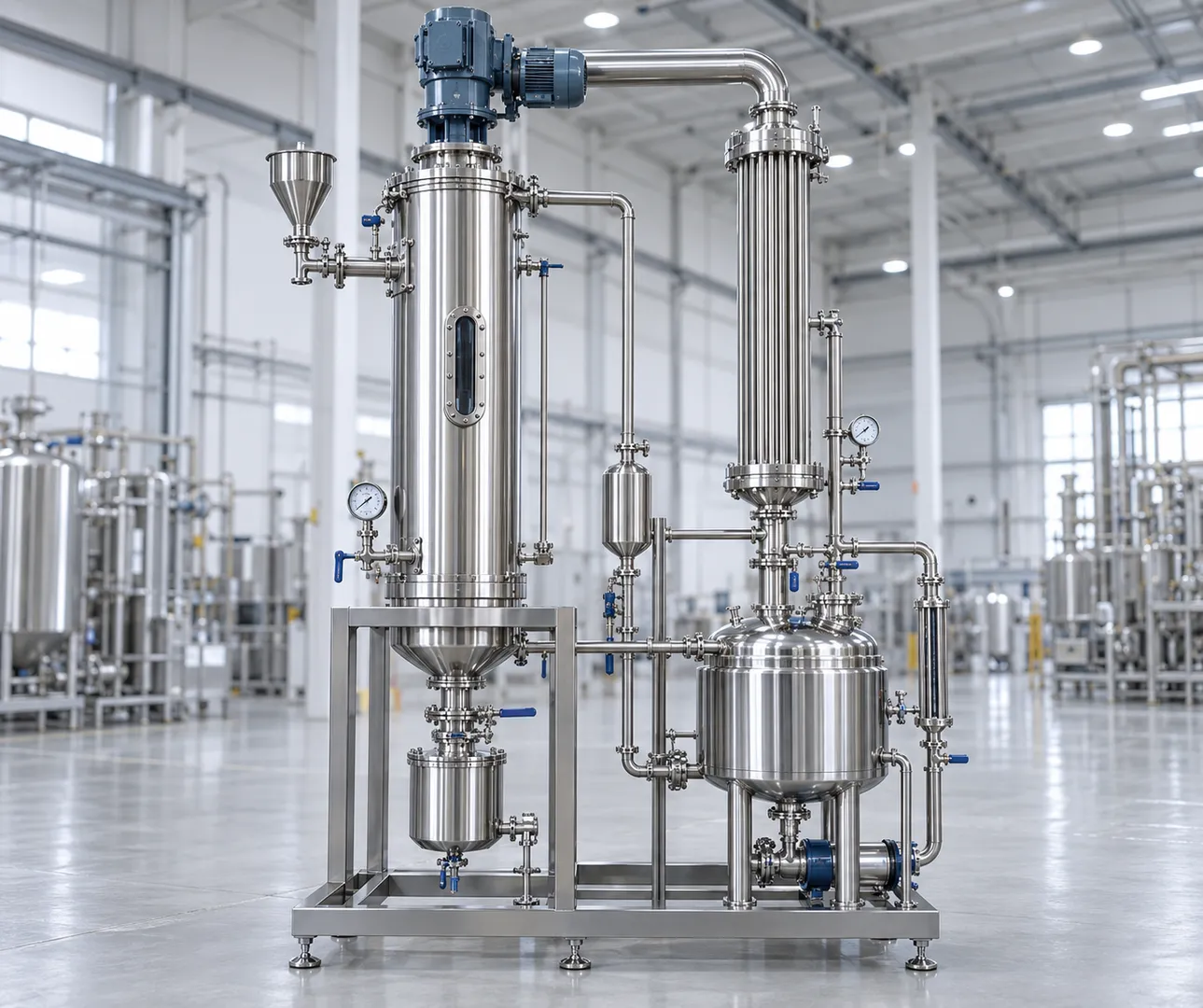 Wiped Film Evaporator Supplier in Vadodara Buying Guide for Industrial Process Applications