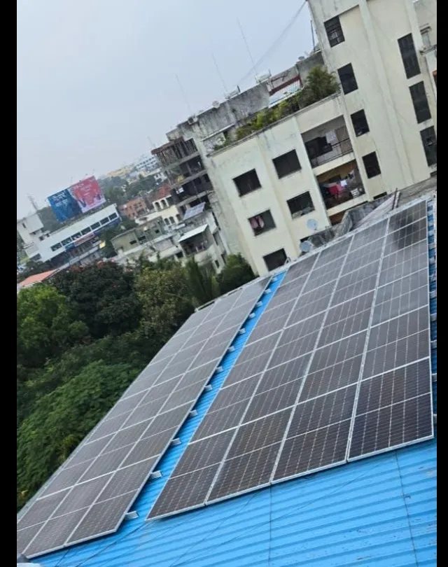Industrial Solar Panel Installation