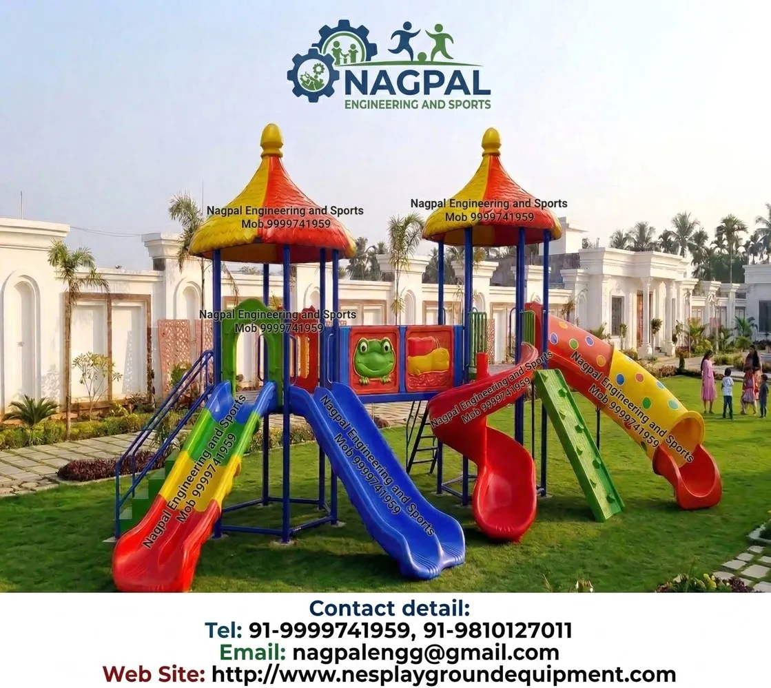 Customized LLDPE and FRP Multiplay System Manufacturer in India | Safe, Strong and Durable Children