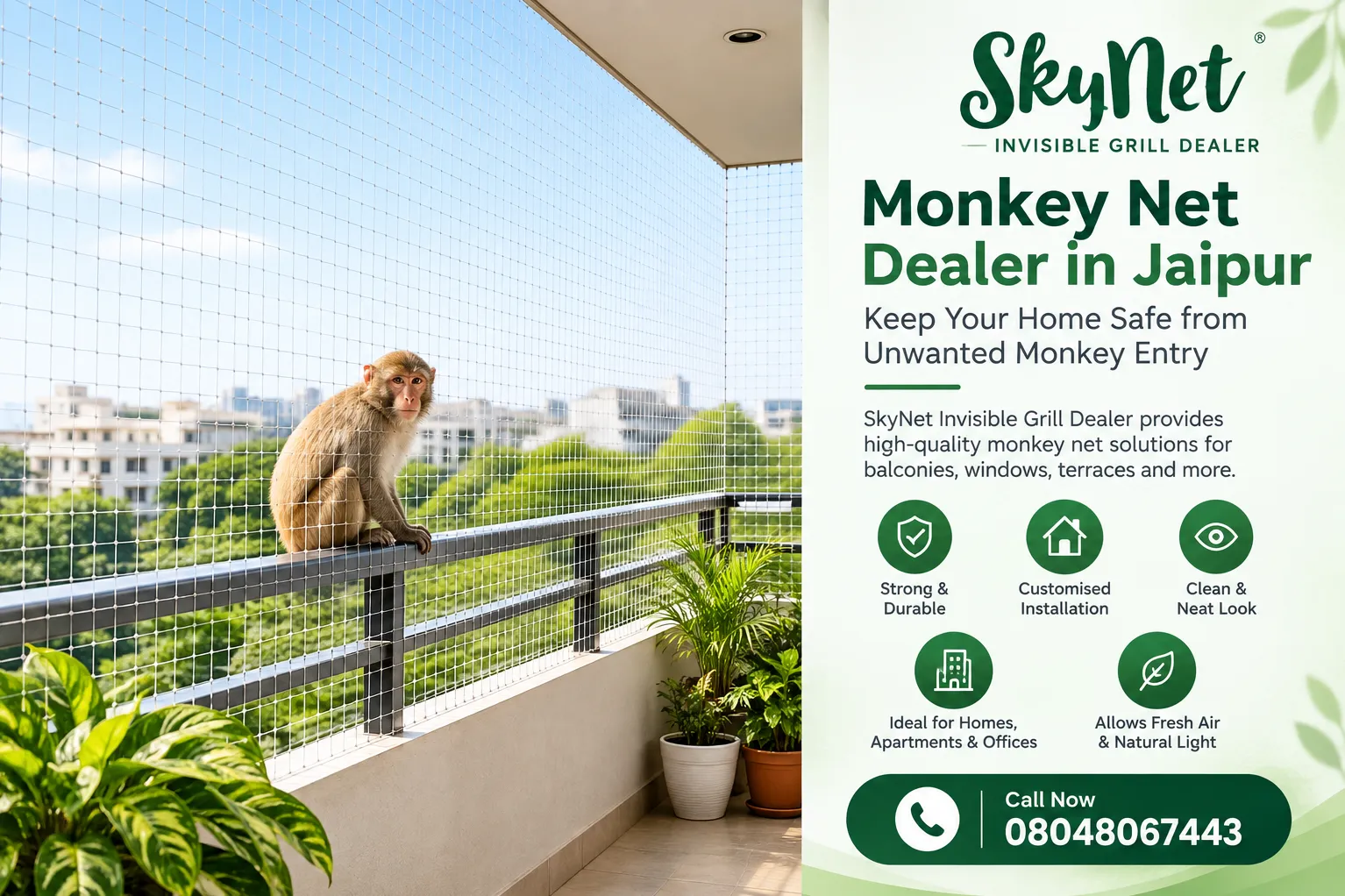 Monkey Net Dealer in Jaipur