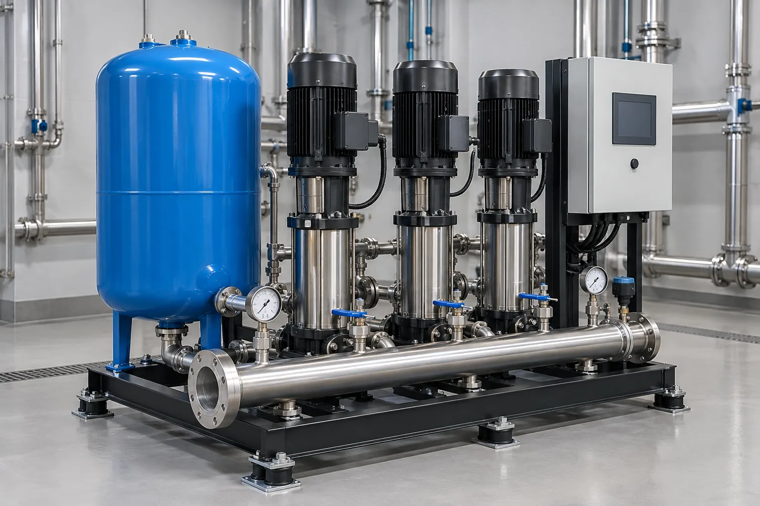 Hydropneumatic Pump System Manufacturer Checklist for High-Rise Buildings in Delhi NCR