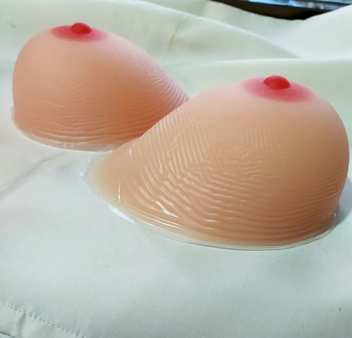 silicone cross dress mastectomy breast forms