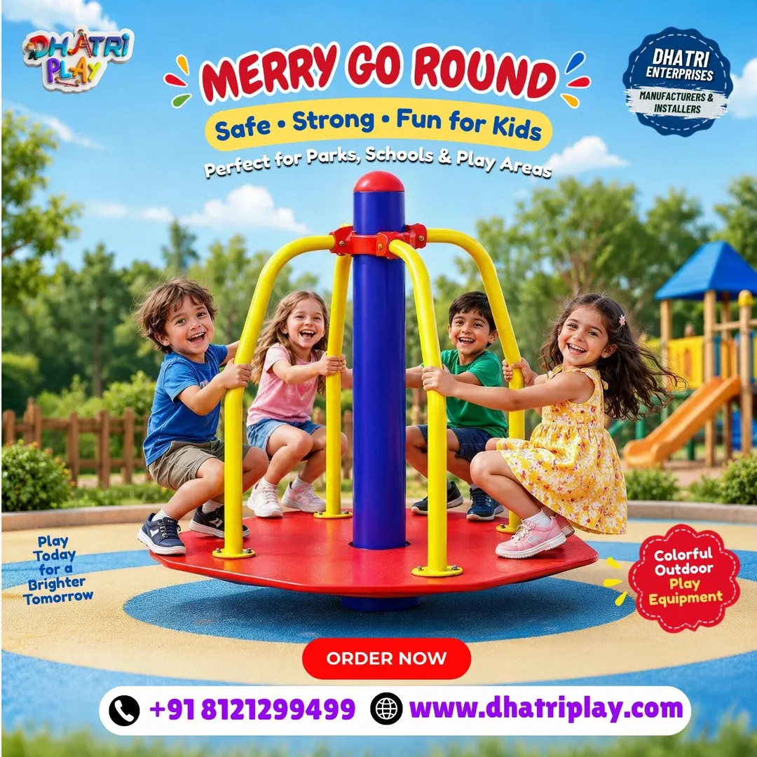 π Premium Merry Go Round β Safe, Strong & Full of Fun! π
