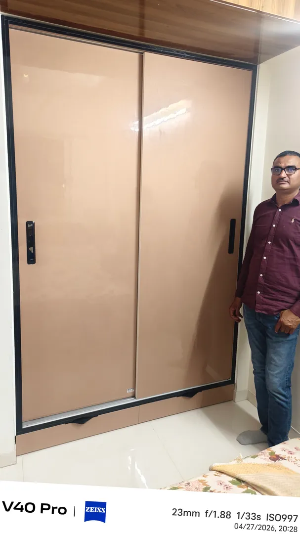 Premium Sliding Wardrobe Design in Pune - Client Project