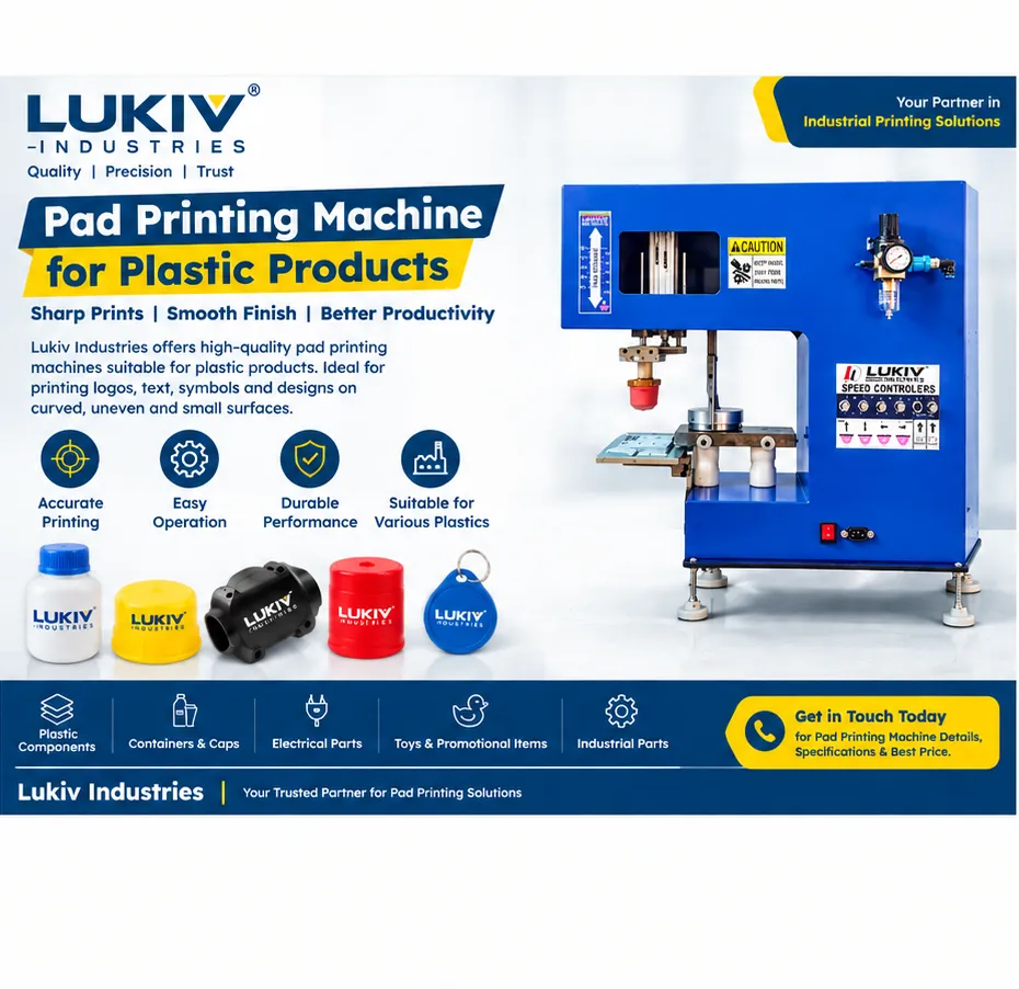 Pad Printing Machine for Plastic Products Near Me