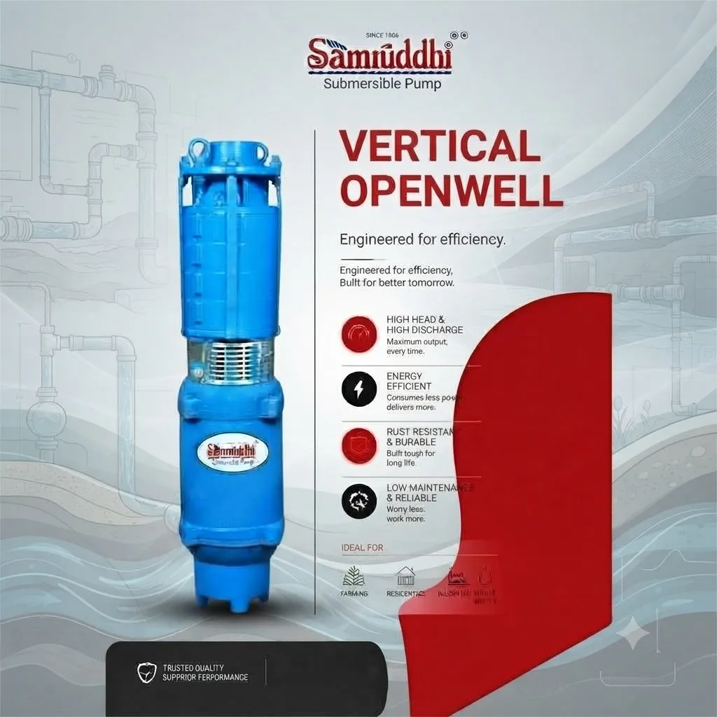 Vertical Open Well Pump Nikol Ahmedabad