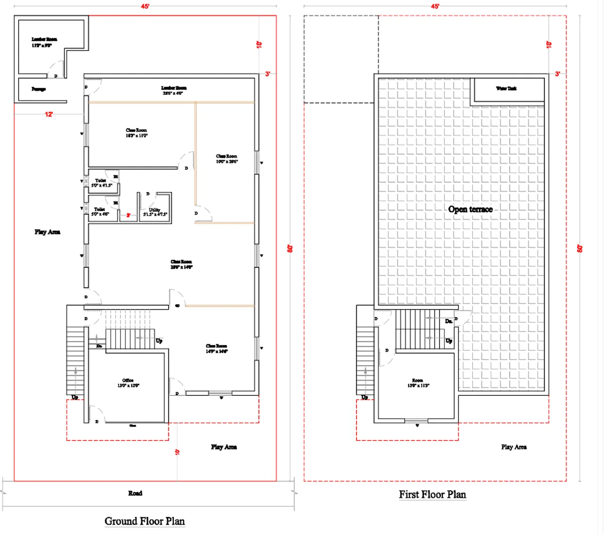 G+1 Drawing Plan : G+1 Drawing PlanA G+1 plan means a building with:Ground Floor (G) — usually parki...