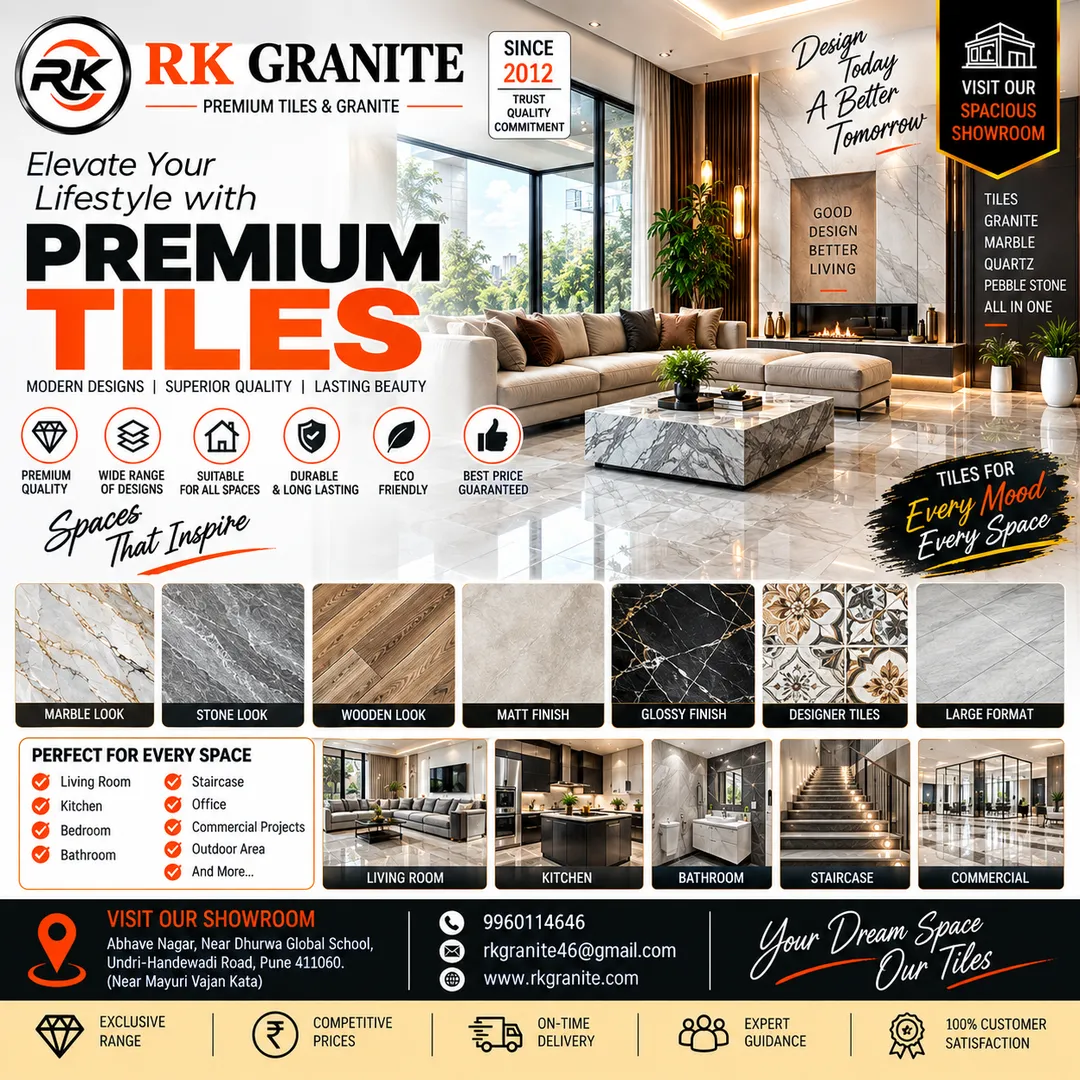 RK GRANITE – PREMIUM TILES SUPPLIER