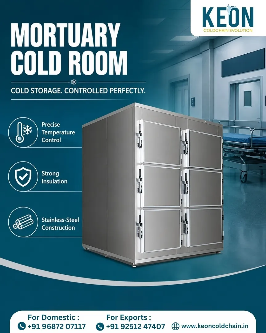 Mortuary Cold Room for Safe & Hygienic Preservation