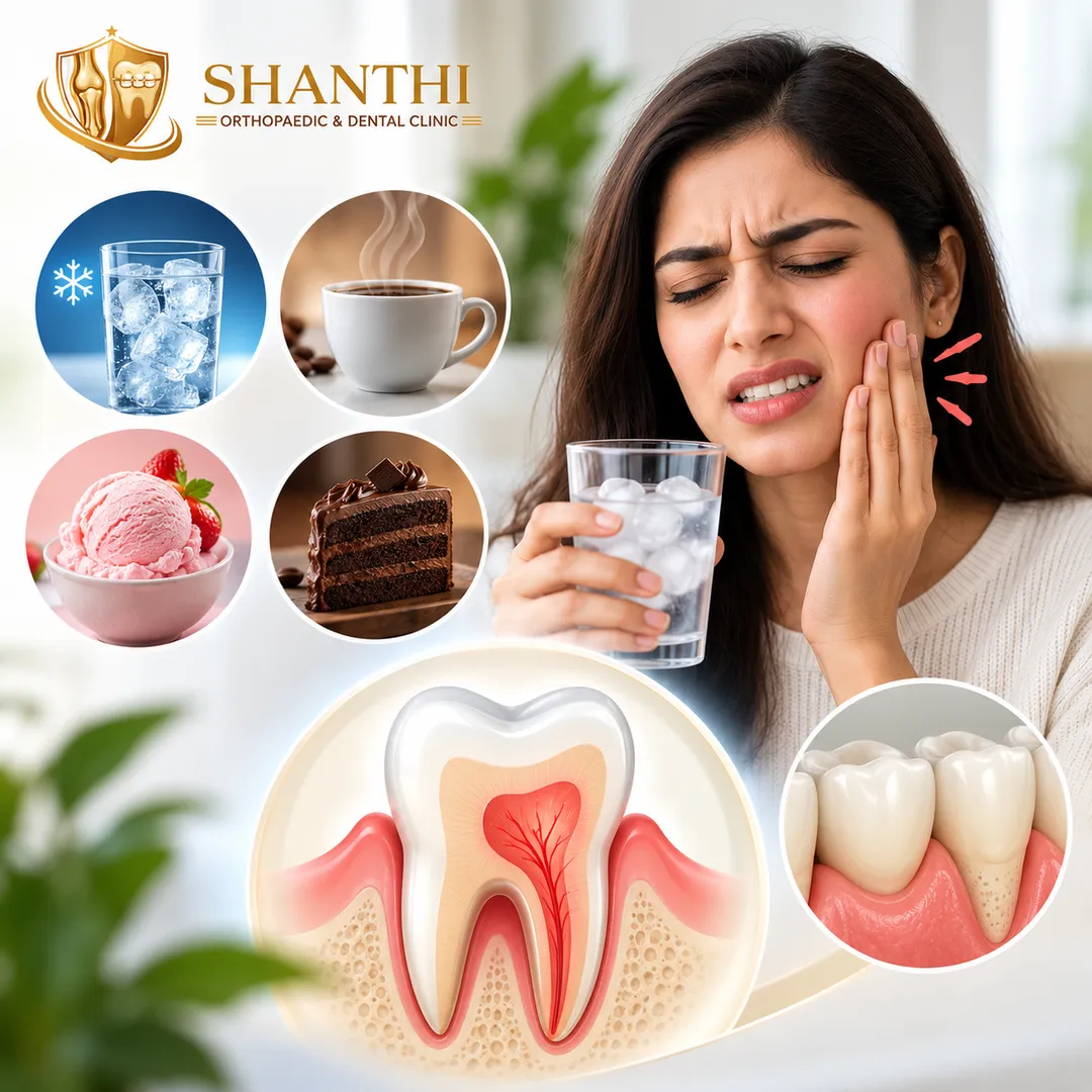 Does a sip of something cold make your teeth hurt?