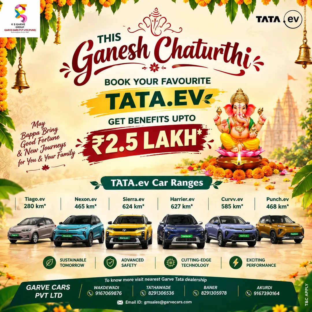 This Ganesh Chaturthi, bring home prosperity and a greener journey! 🐘✨
Celebrate the festive seaso...