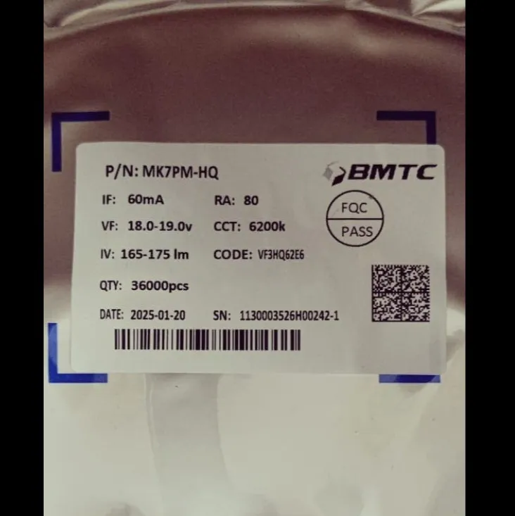 BMTC 2835 1W 18V High-Brightness SMD LED - Regency Semiconductors