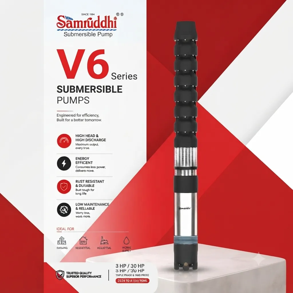 V6 Mix Flow Submersible Pump Punjab