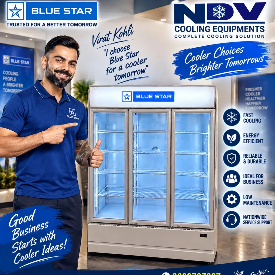 Blue Star Authorised Deep Freezer Visi Cooler dealers Dakshene Cooling Solutions In Coimbatore