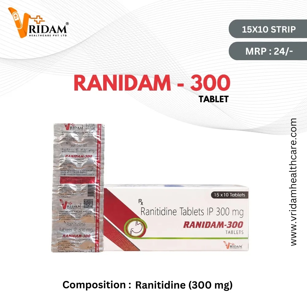 Check out our Product Range : RANIDAM 300 TABLETS