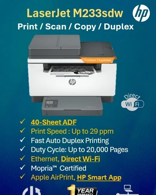 HP laser printer dealer in Gandhinagar