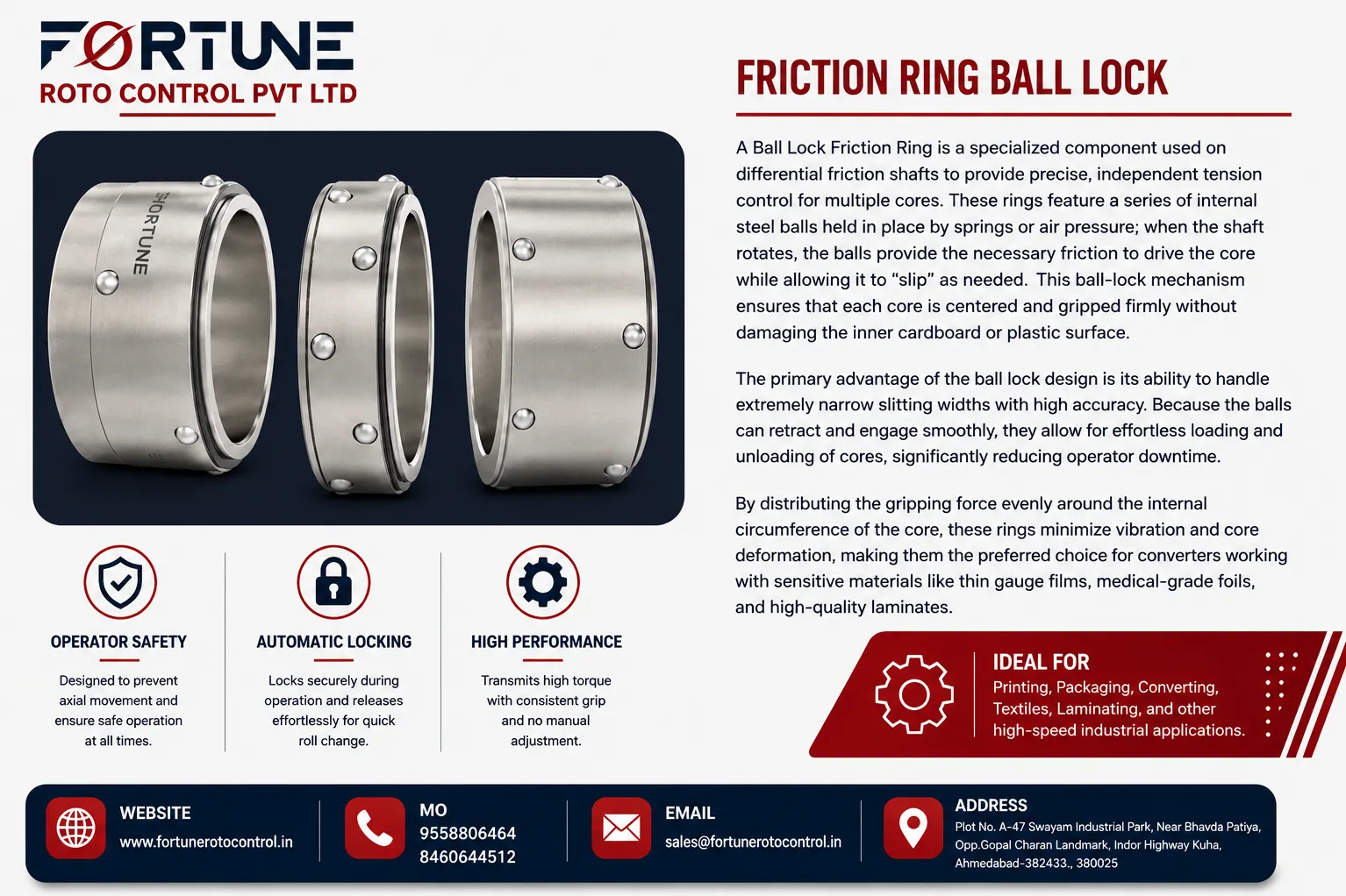 Friction Ring Ball-Lock