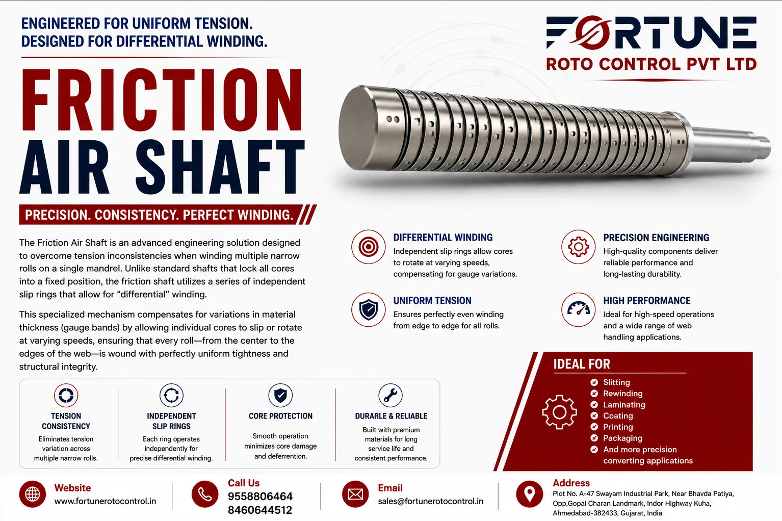 Friction Air Shaft