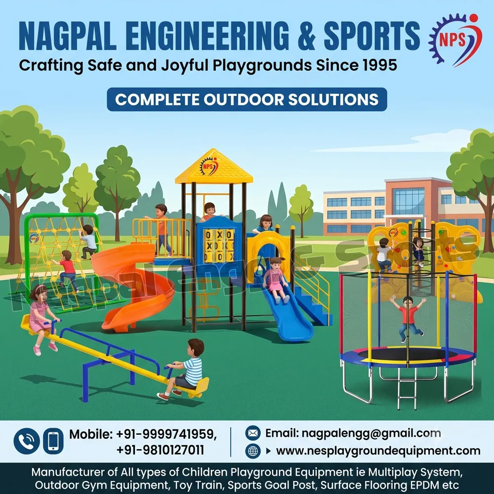 Leading Manufacture and Supplier of Children Playground Equipment in Noida, UP