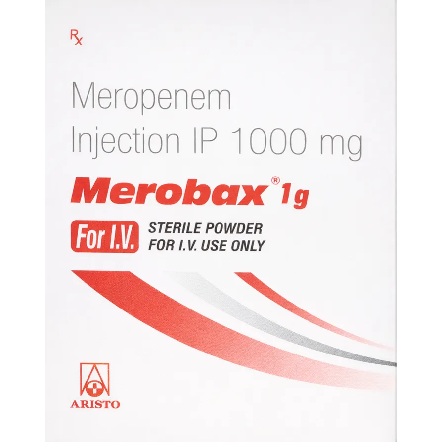 Merobax 1gm injection meropenem injection supplier in Thane