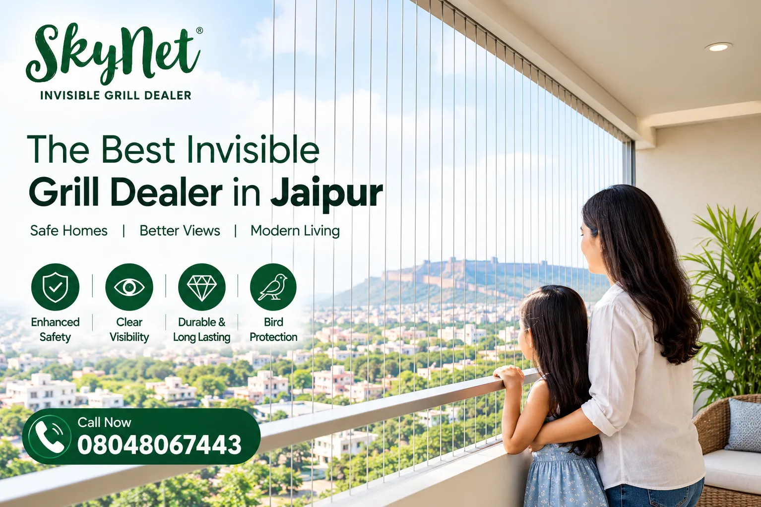 The Best Invisible Grill Dealer in Jaipur