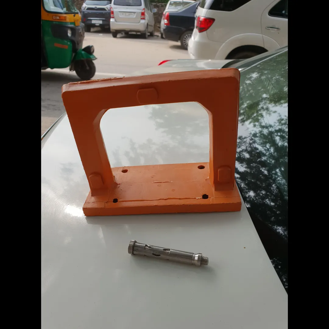 PVC Anchor Footrest | Fastener Type PVC Rung | Post-Casting PVC Footrest for Manholes