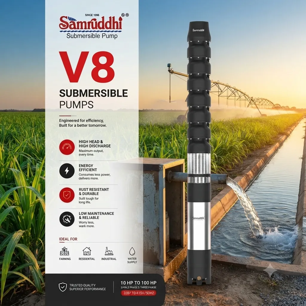 V8 Submersible Pump Punjab