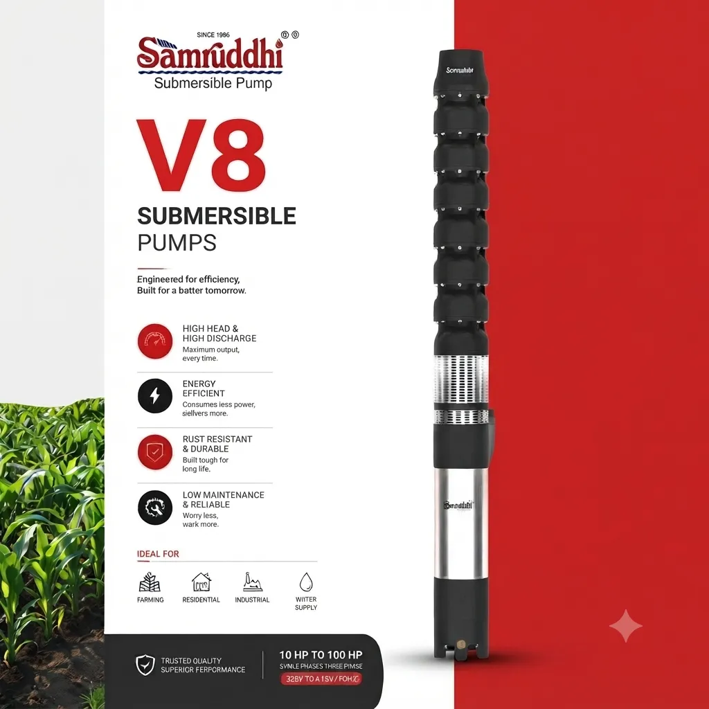 V8 Submersible Pump Moga