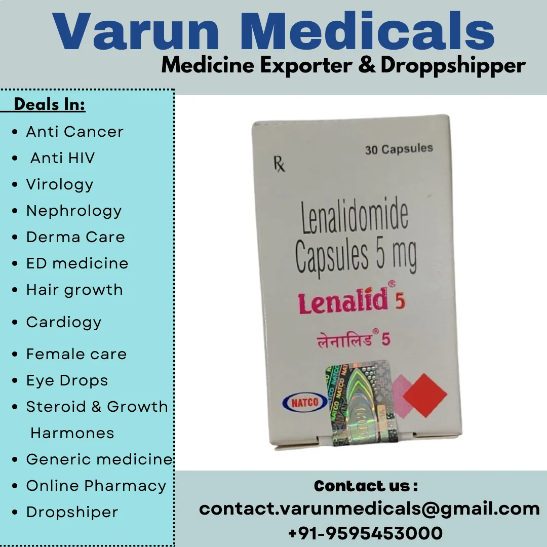 Lenalidomide Capsules Supplier, Dealer, Exporter