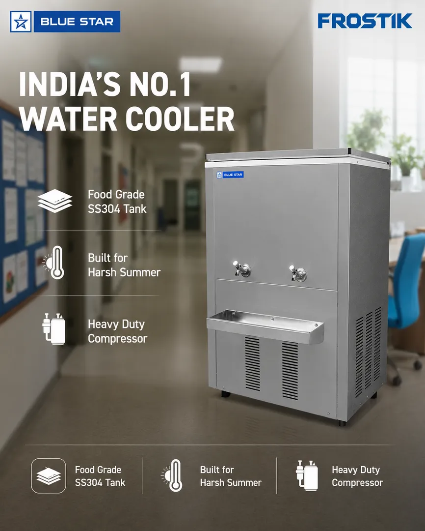 Blue Star SWC4080SS 80 Litre Water Cooler Lowest Price Chennai | Frostik 9962504959